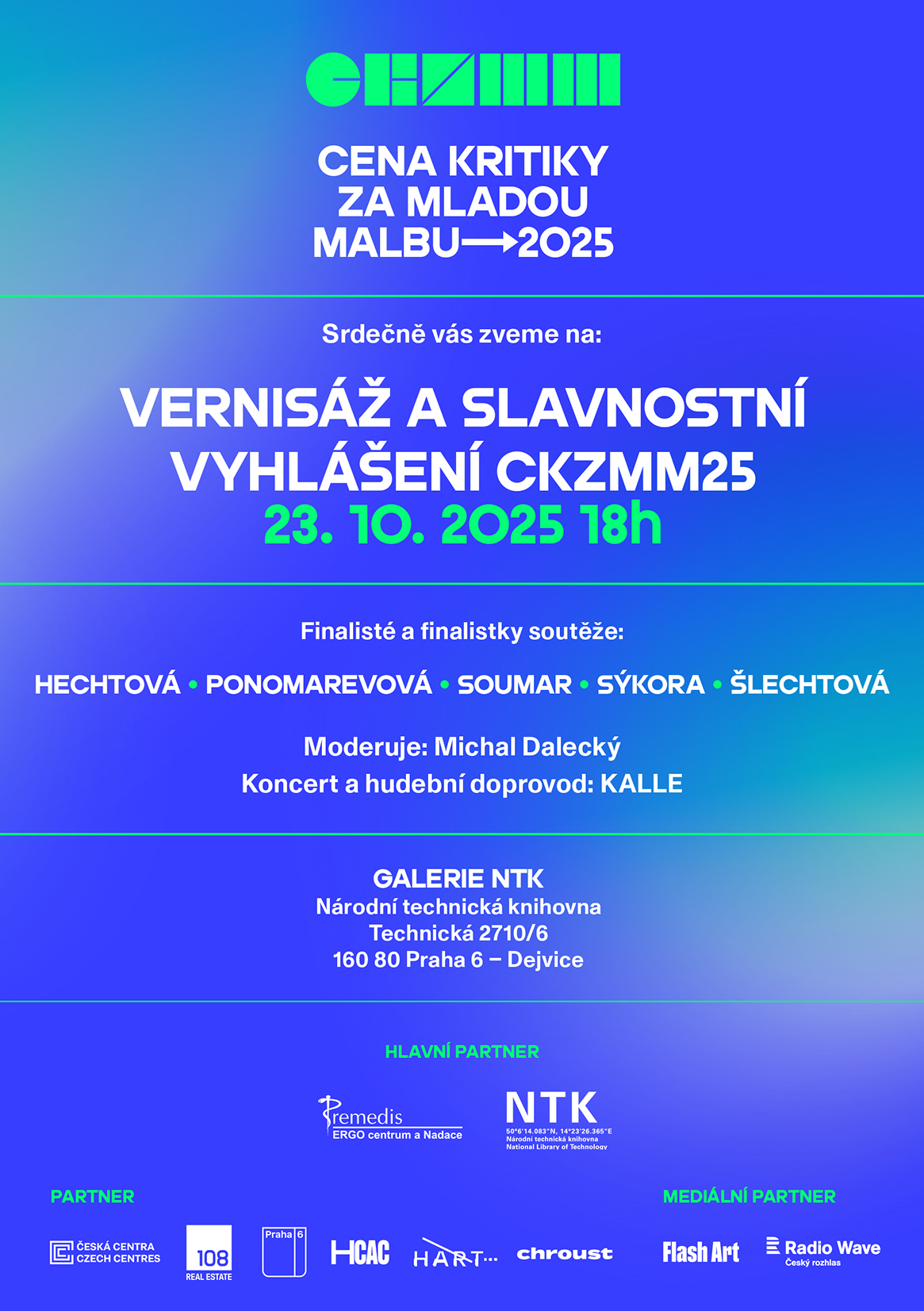 Plakát k výstavě Vrstvy